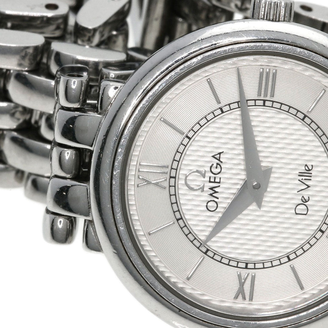 OMEGA Watches Quartz Stainless Steel Silver De Ville Silver dial