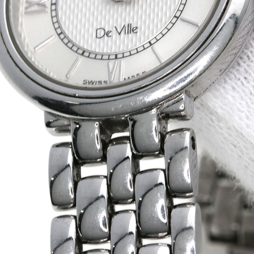 OMEGA Watches Quartz Stainless Steel Silver De Ville Silver dial