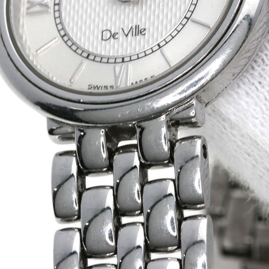 OMEGA Watches Quartz Stainless Steel Silver De Ville Silver dial