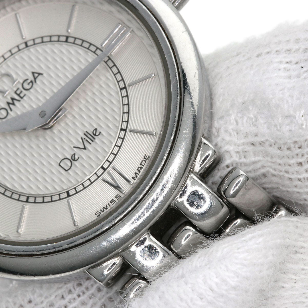 OMEGA Watches Quartz Stainless Steel Silver De Ville Silver dial