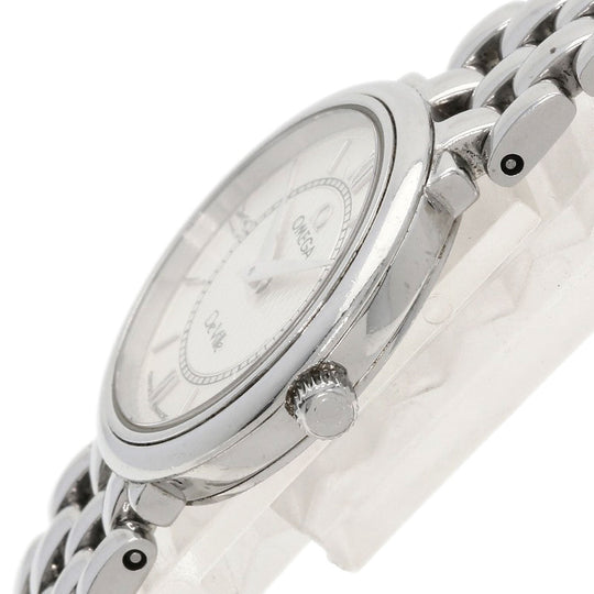 OMEGA Watches Quartz Stainless Steel Silver De Ville Silver dial