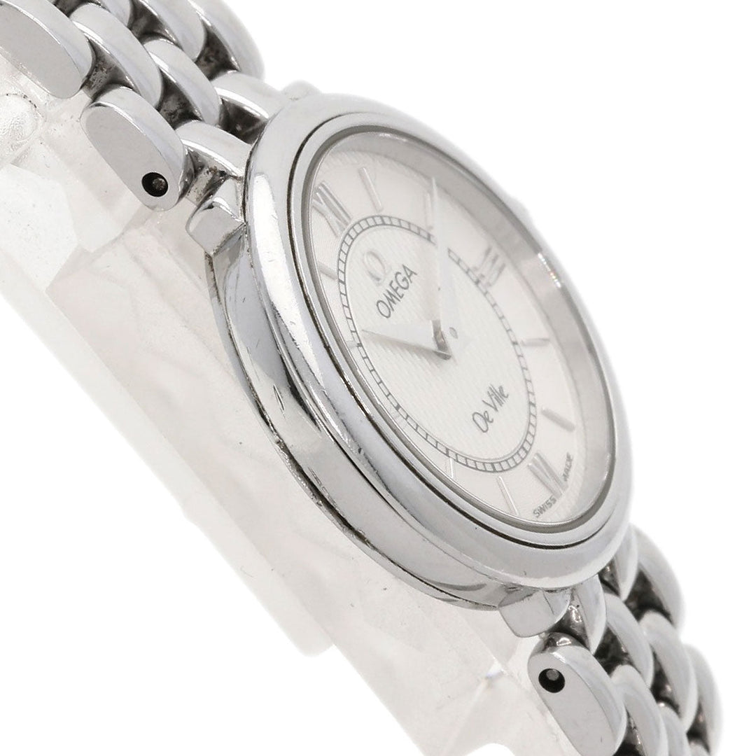 OMEGA Watches Quartz Stainless Steel Silver De Ville Silver dial