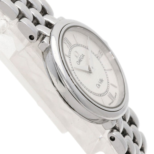 OMEGA Watches Quartz Stainless Steel Silver De Ville Silver dial