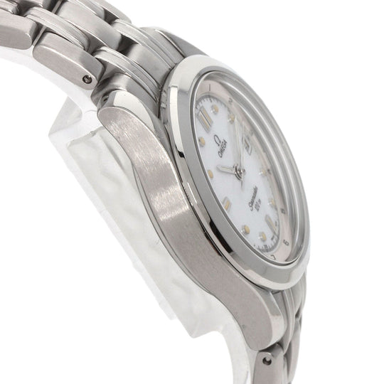 OMEGA Watches Quartz 2581.20 Stainless Steel , Stainless Steel Silver Seamaster white dial Women Used Authentic