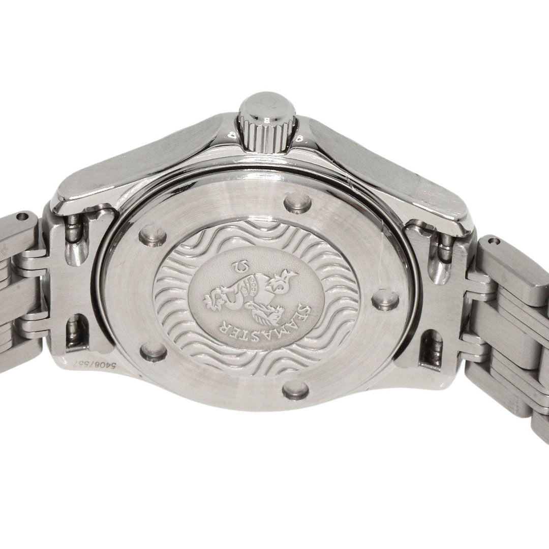 OMEGA Watches Quartz 2581.20 Stainless Steel , Stainless Steel Silver Seamaster white dial Women Used Authentic