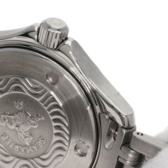 OMEGA Watches Quartz 2581.20 Stainless Steel , Stainless Steel Silver Seamaster white dial Women Used Authentic