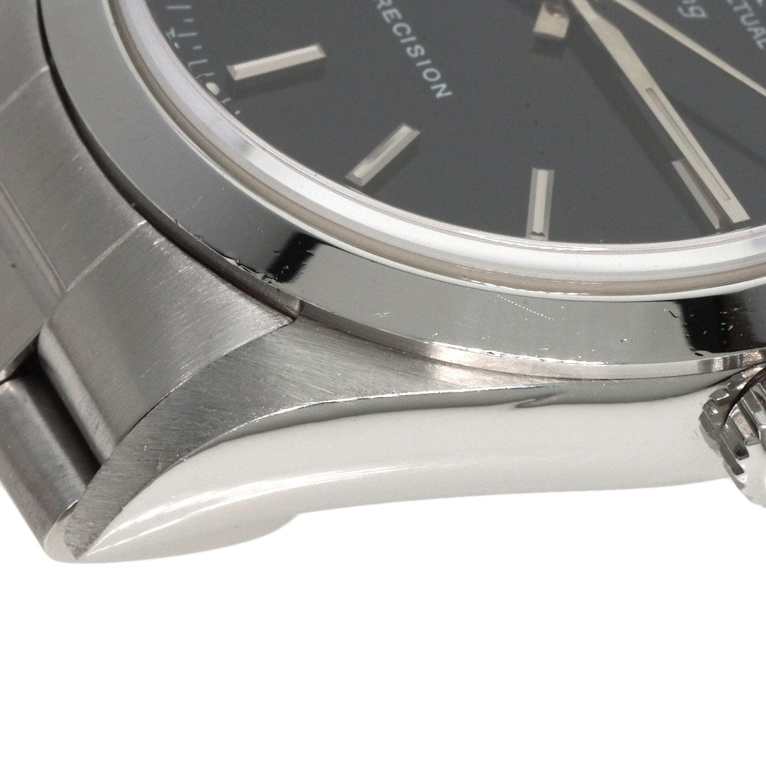 ROLEX Watches Mechanical Automatic 14000 Stainless Steel Silver Air king black dial