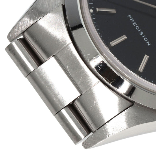 ROLEX Watches Mechanical Automatic 14000 Stainless Steel Silver Air king black dial