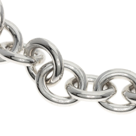 TIFFANY&Co. bracelet SV Silver Heart tag breath Women Used Authentic