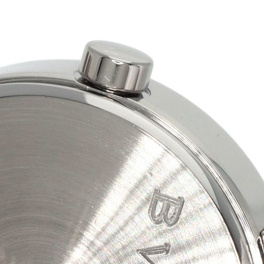 BVLGARI Watches Quartz BB23SS/12 Stainless Steel , Stainless Steel Silver BVLGARI BVLGARI 12P Diamond black dial Women Used Authentic