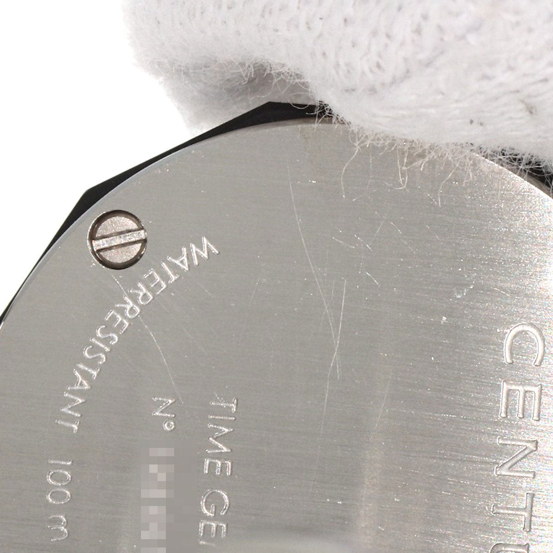 CENTURY Watches Quartz Stainless Steel , Stainless Steel Silver Plat im time White shell dial Women Used Authentic