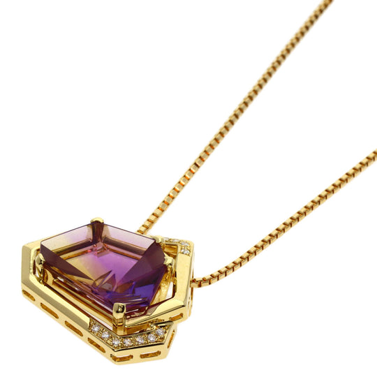 TASAKI Necklace 18K Yellow Gold gold Bicolor Quartz Ametrine
