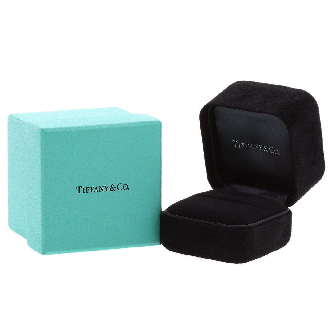 TIFFANY&Co. Ring PT950 Silver Solest cushion cut diamond