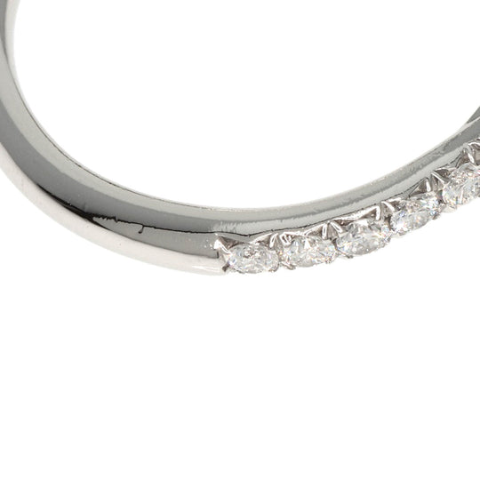 TIFFANY&Co. Ring PT950 Silver Solest cushion cut diamond