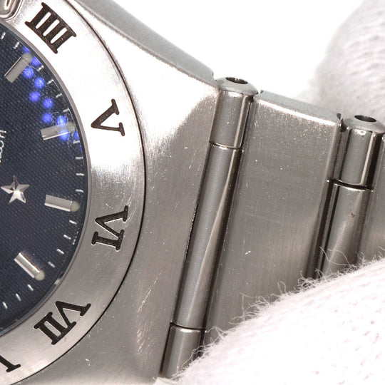 OMEGA Watches Quartz 1562.40 Stainless Steel , Stainless Steel Silver Constellation Mini gray dial Women Used Authentic