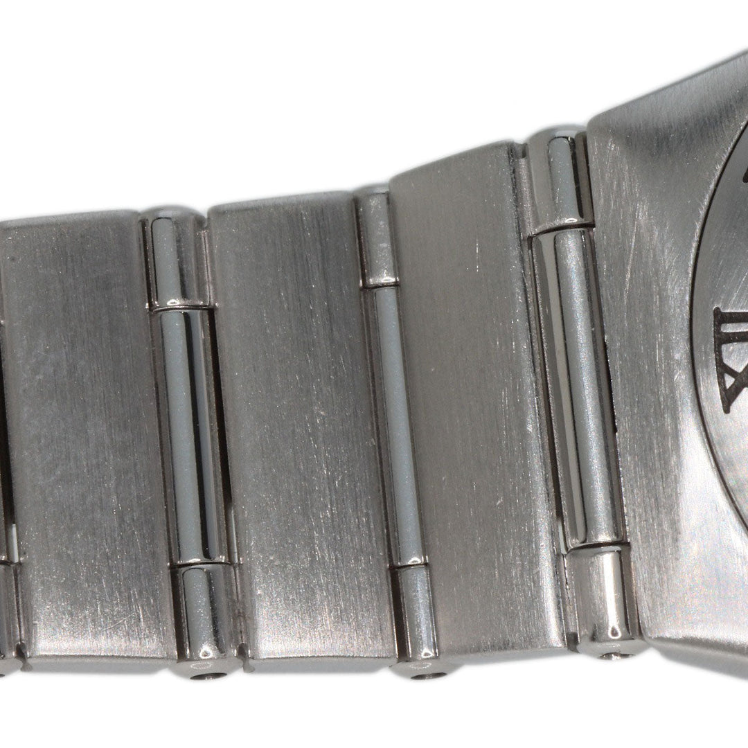 OMEGA Watches Quartz 1562.40 Stainless Steel , Stainless Steel Silver Constellation Mini gray dial Women Used Authentic