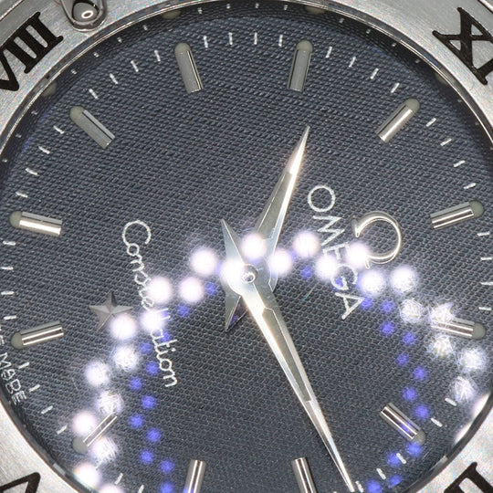 OMEGA Watches Quartz 1562.40 Stainless Steel , Stainless Steel Silver Constellation Mini gray dial Women Used Authentic