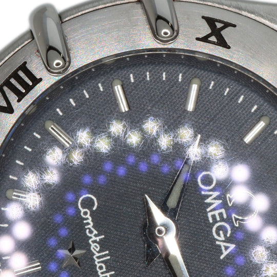 OMEGA Watches Quartz 1562.40 Stainless Steel , Stainless Steel Silver Constellation Mini gray dial Women Used Authentic