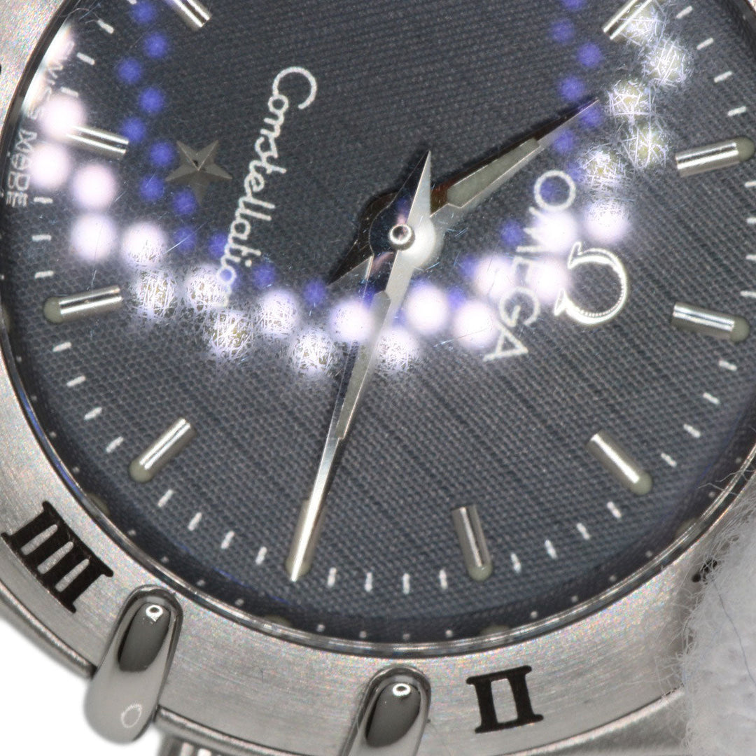 OMEGA Watches Quartz 1562.40 Stainless Steel , Stainless Steel Silver Constellation Mini gray dial Women Used Authentic