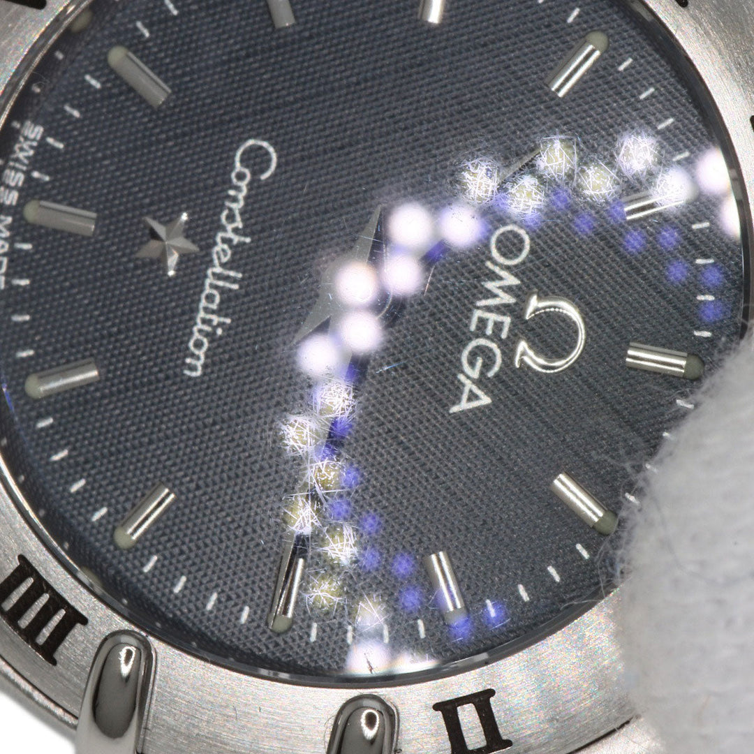 OMEGA Watches Quartz 1562.40 Stainless Steel , Stainless Steel Silver Constellation Mini gray dial Women Used Authentic