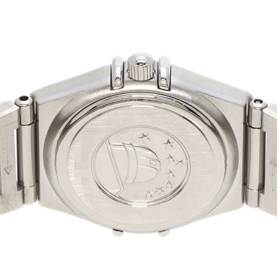 OMEGA Watches Quartz 1562.40 Stainless Steel , Stainless Steel Silver Constellation Mini gray dial Women Used Authentic