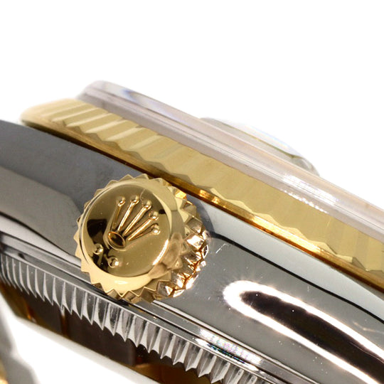 ROLEX Watches Mechanical Automatic 79173 2BR Stainless Steel , K18YG gold Datejust Yellow Shell 2P Diamond Yellow shell dial Women Used Authentic