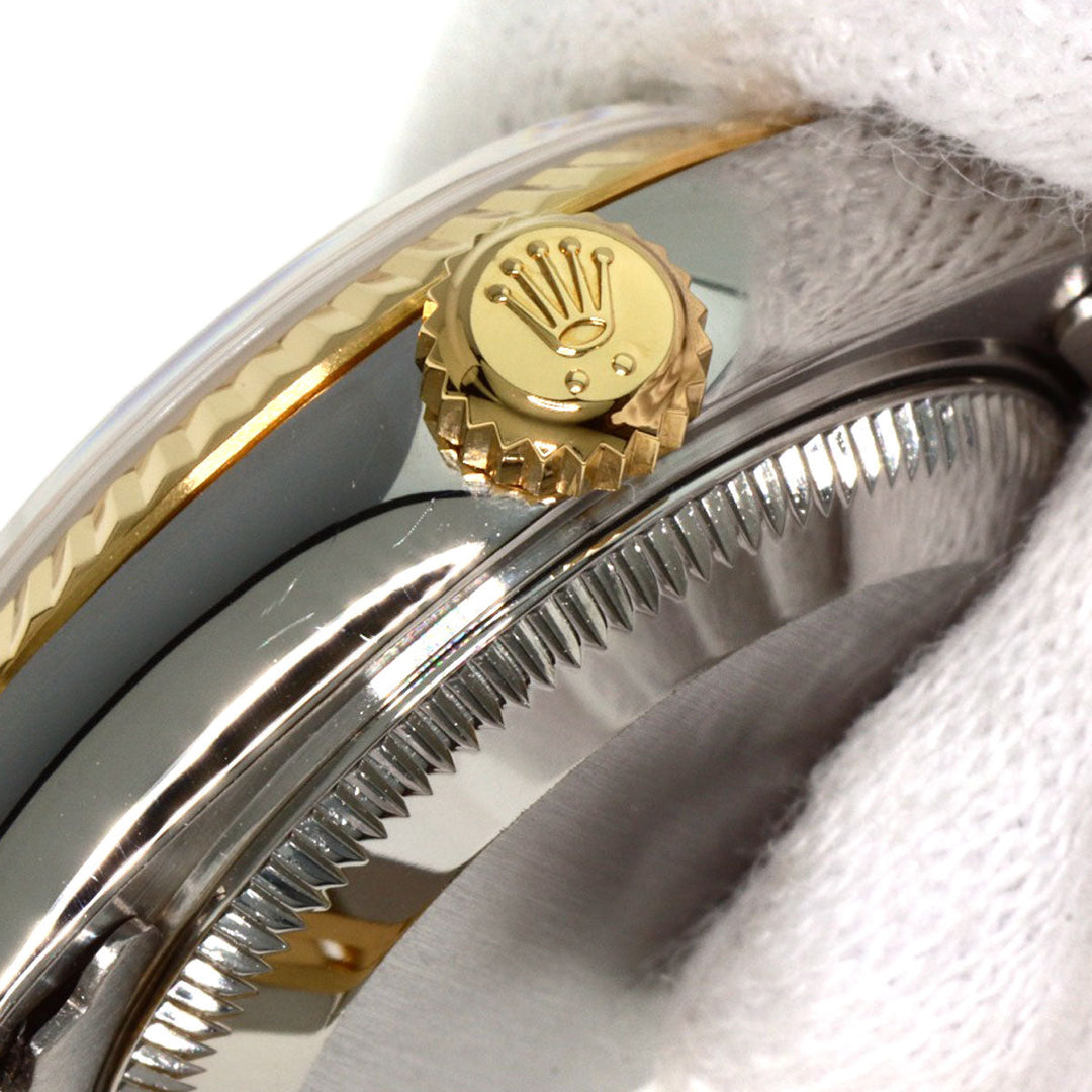 ROLEX Watches Mechanical Automatic 79173 2BR Stainless Steel , K18YG gold Datejust Yellow Shell 2P Diamond Yellow shell dial Women Used Authentic