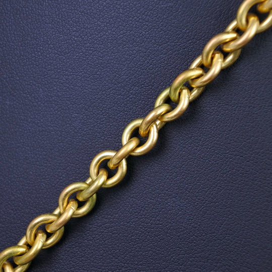 CHANEL Necklace Plated Gold gold COCO Mark Women Used Authentic