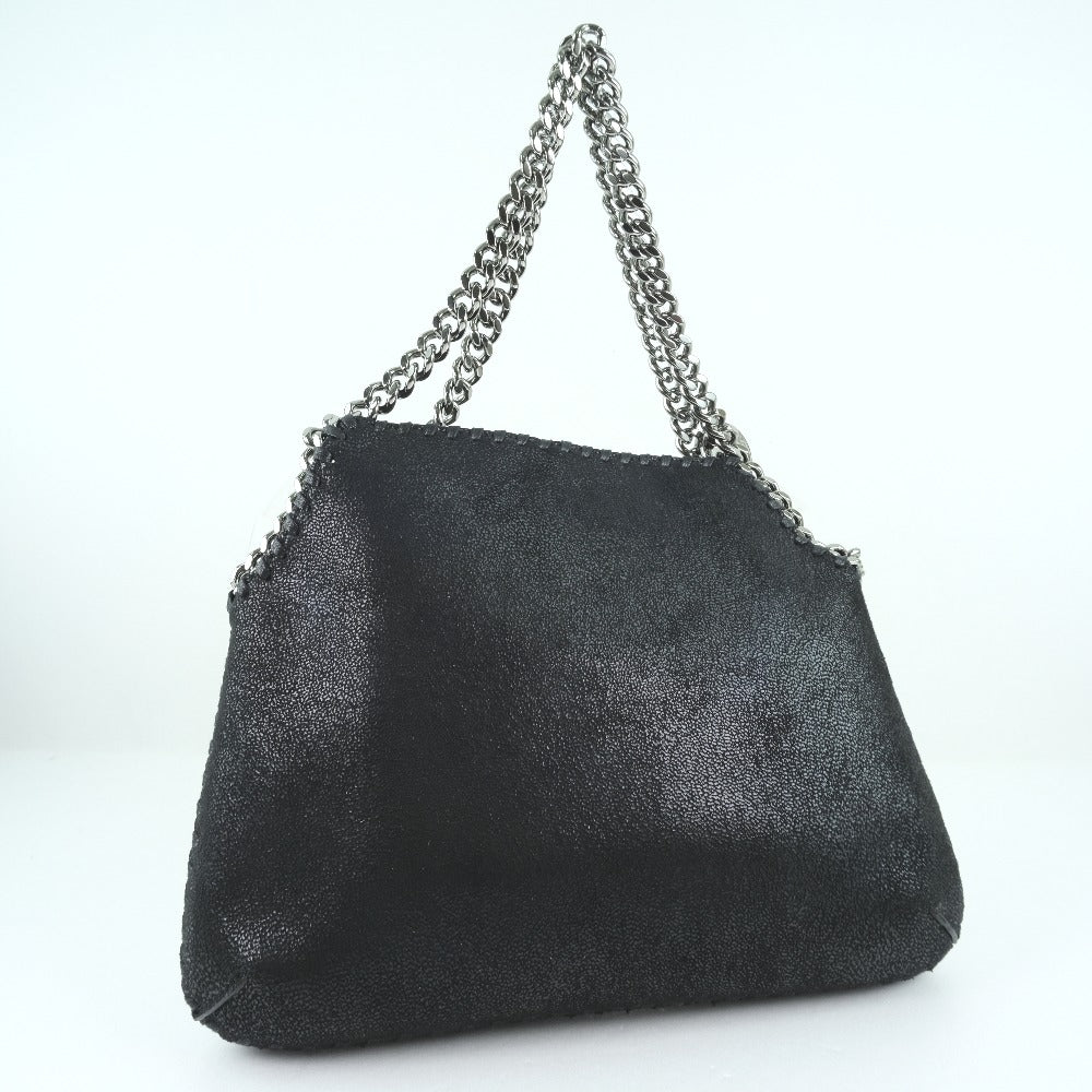 Stella McCartney Handbag polyester black 2WAYChainShoulder Falabella Women Used Authentic