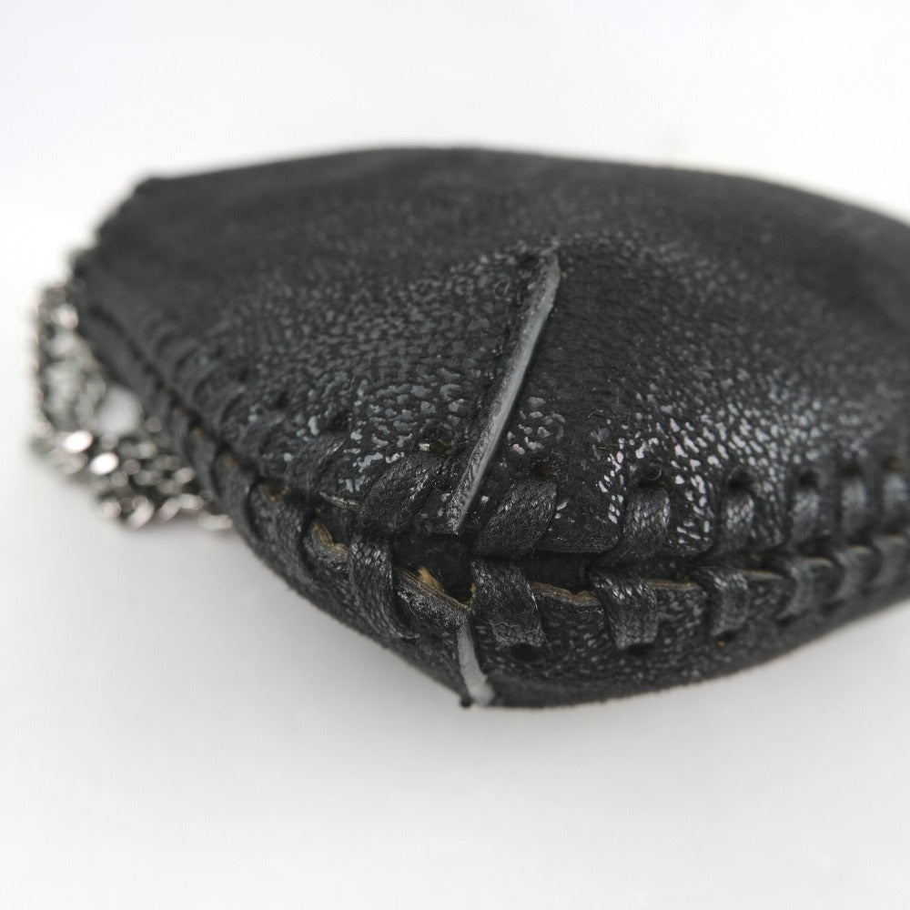 Stella McCartney Handbag polyester black 2WAYChainShoulder Falabella Women Used Authentic