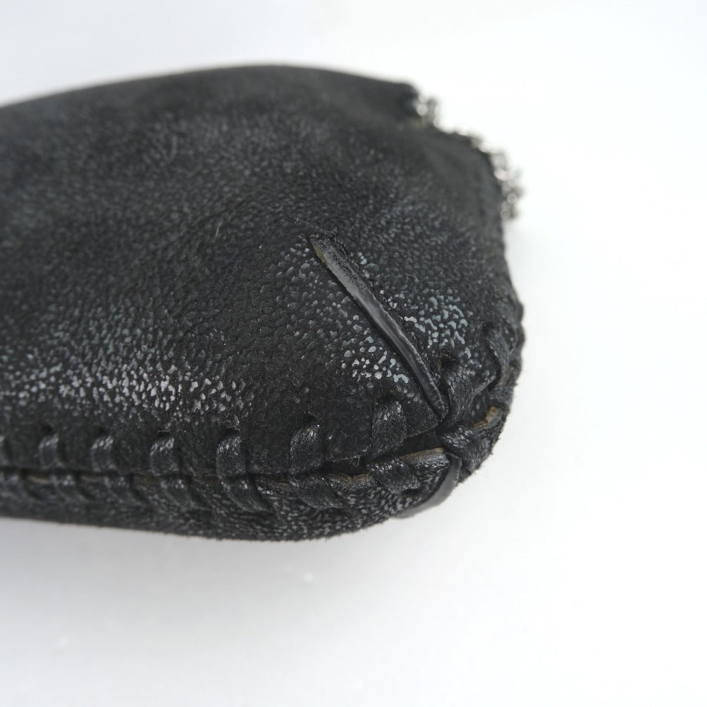 Stella McCartney Handbag polyester black 2WAYChainShoulder Falabella Women Used Authentic