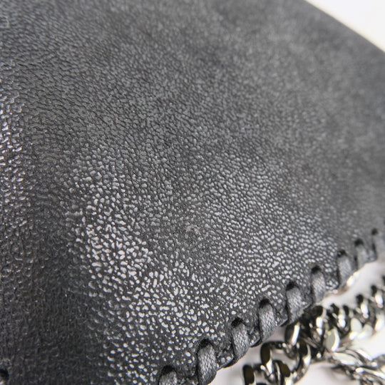 Stella McCartney Handbag polyester black 2WAYChainShoulder Falabella Women Used Authentic