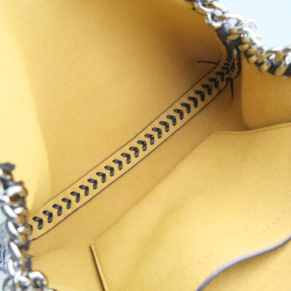 Stella McCartney Handbag polyester black 2WAYChainShoulder Falabella Women Used Authentic