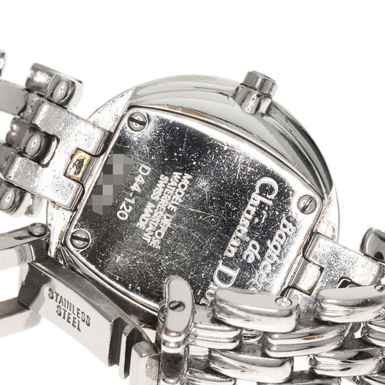 Christian Dior Watches Quartz D44-120 Stainless Steel Silver Bagira white dial