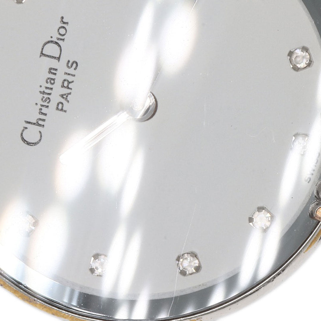 Christian Dior Watches Quartz D44-120 Stainless Steel Silver Bagira white dial