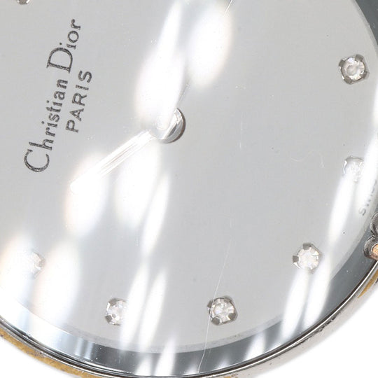 Christian Dior Watches Quartz D44-120 Stainless Steel Silver Bagira white dial