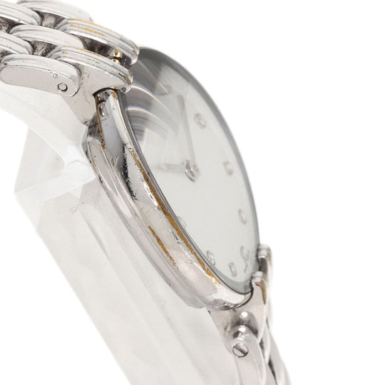 Christian Dior Watches Quartz D44-120 Stainless Steel Silver Bagira white dial