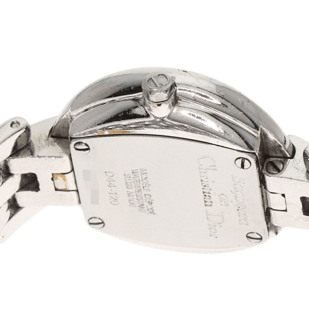 Christian Dior Watches Quartz D44-120 Stainless Steel Silver Bagira white dial
