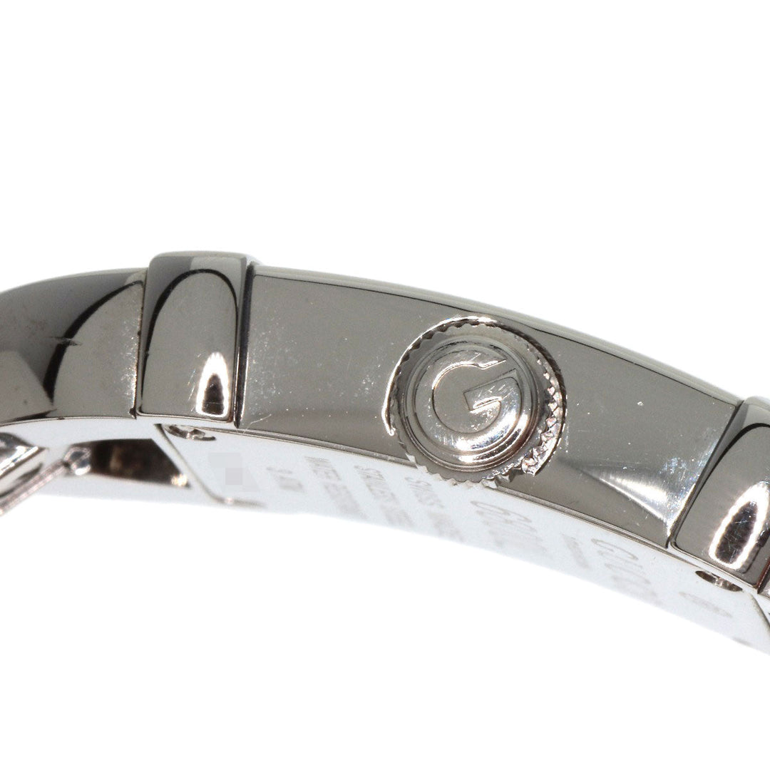 GUCCI Watches Quartz 6800L Stainless Steel, Bamboo Silver Bamboo Ivory dial Women Used Authentic
