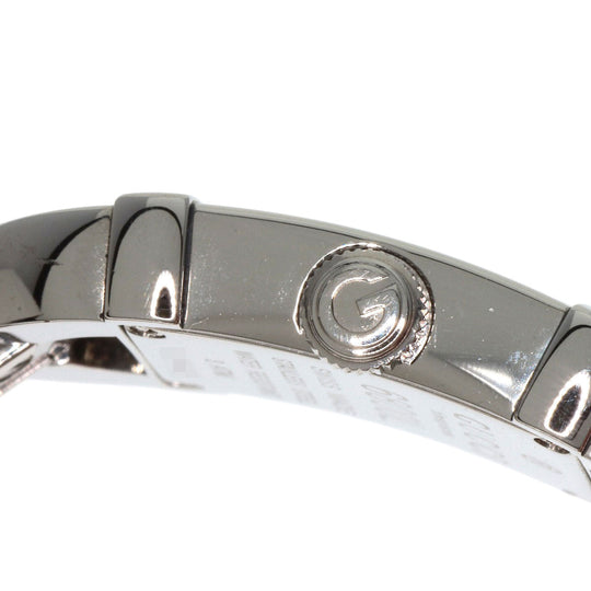 GUCCI Watches Quartz 6800L Stainless Steel, Bamboo Silver Bamboo Ivory dial Women Used Authentic