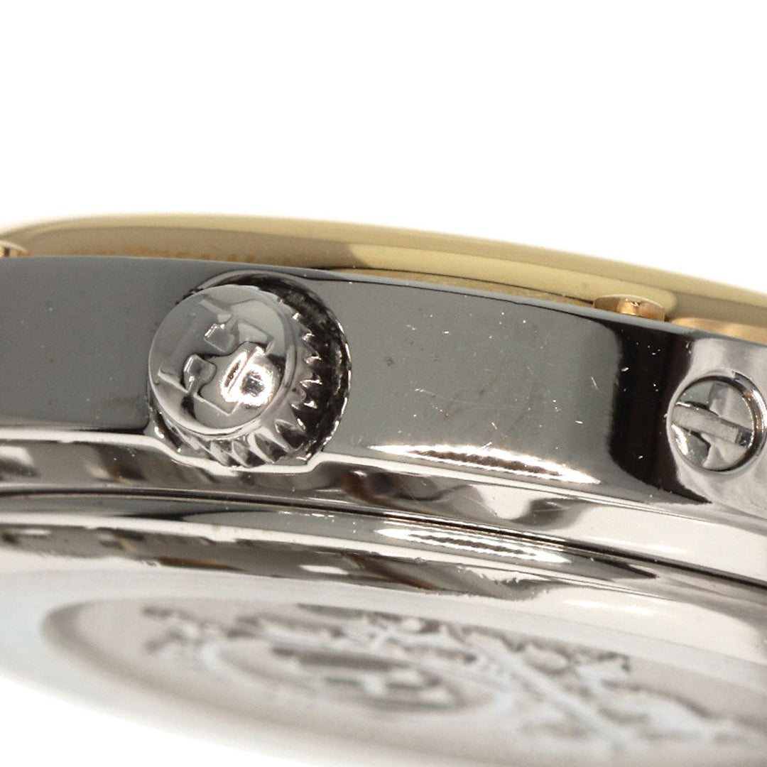 HERMES Watches Quartz CL4.220 Gold Plated gold Clipper white dial