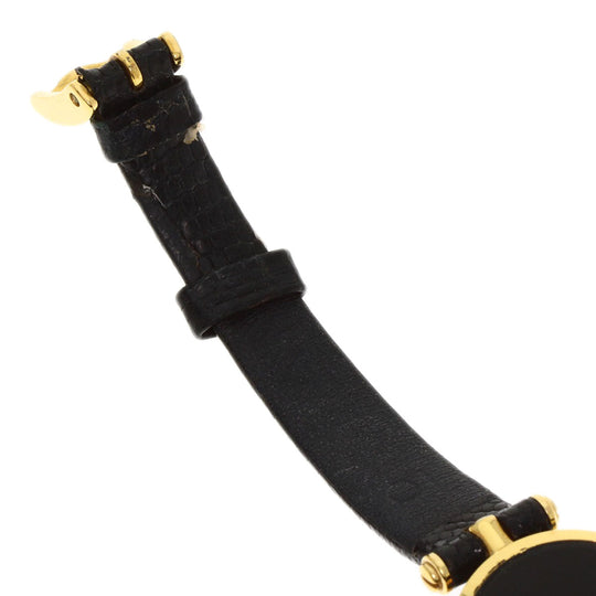 GUCCI Watches Quartz Gold Plated gold Sherry line black dial
