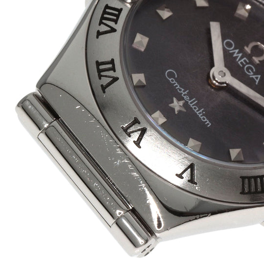 OMEGA Watches Quartz 1561.51 Stainless Steel , Stainless Steel Silver Constellation My Choice gray dial Women Used Authentic