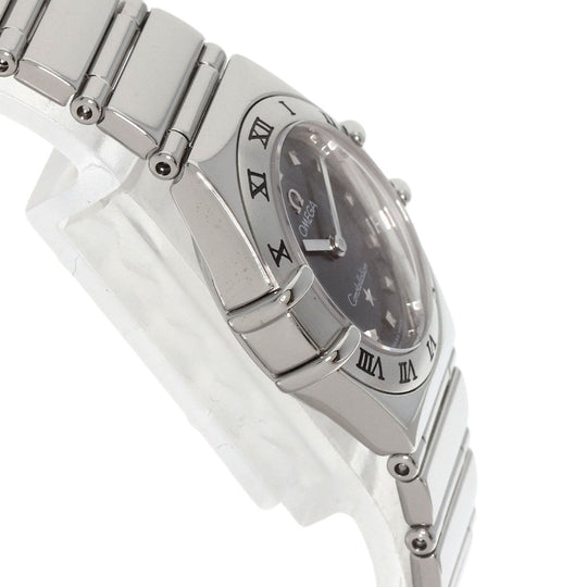 OMEGA Watches Quartz 1561.51 Stainless Steel , Stainless Steel Silver Constellation My Choice gray dial Women Used Authentic