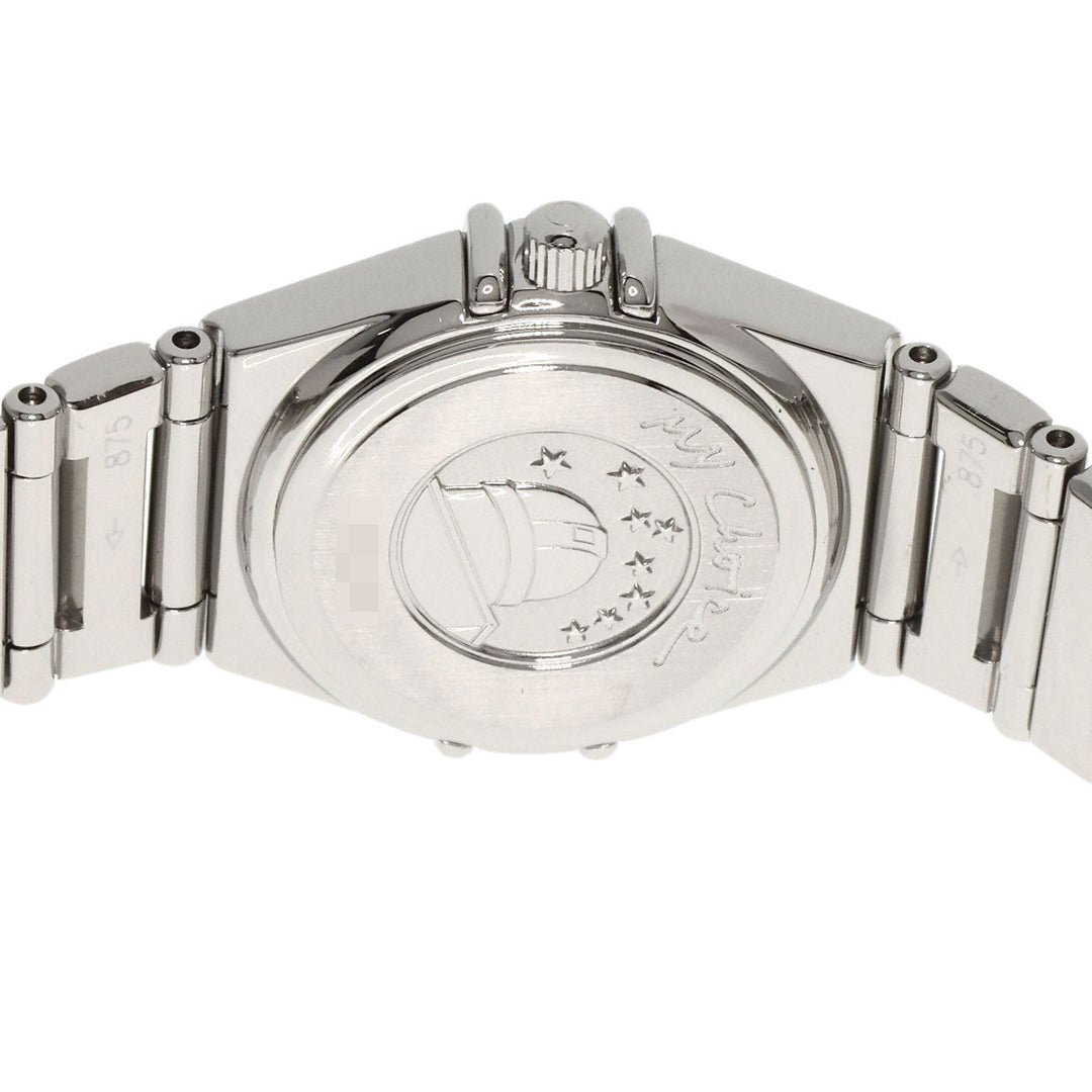 OMEGA Watches Quartz 1561.51 Stainless Steel , Stainless Steel Silver Constellation My Choice gray dial Women Used Authentic