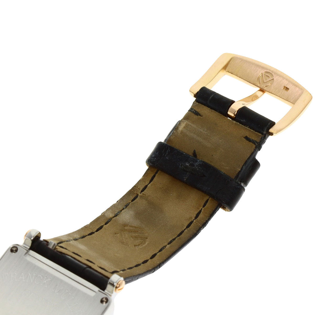 FRANCK MULLER Watches Quartz 902QZRELSTG Stainless Steel, Leather Silver Long Island Silver dial Women Used Authentic