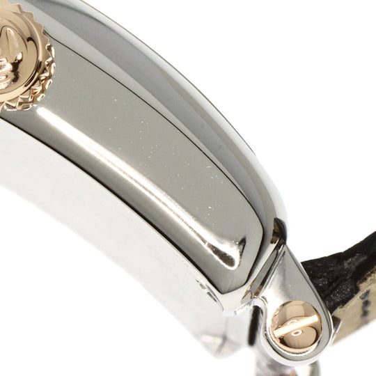 FRANCK MULLER Watches Quartz 902QZRELSTG Stainless Steel, Leather Silver Long Island Silver dial Women Used Authentic