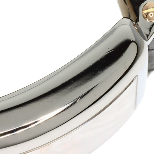 FRANCK MULLER Watches Quartz 902QZRELSTG Stainless Steel, Leather Silver Long Island Silver dial Women Used Authentic