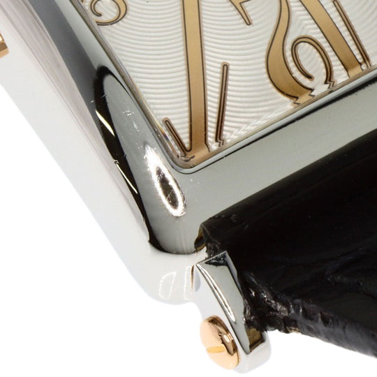 FRANCK MULLER Watches Quartz 902QZRELSTG Stainless Steel, Leather Silver Long Island Silver dial Women Used Authentic