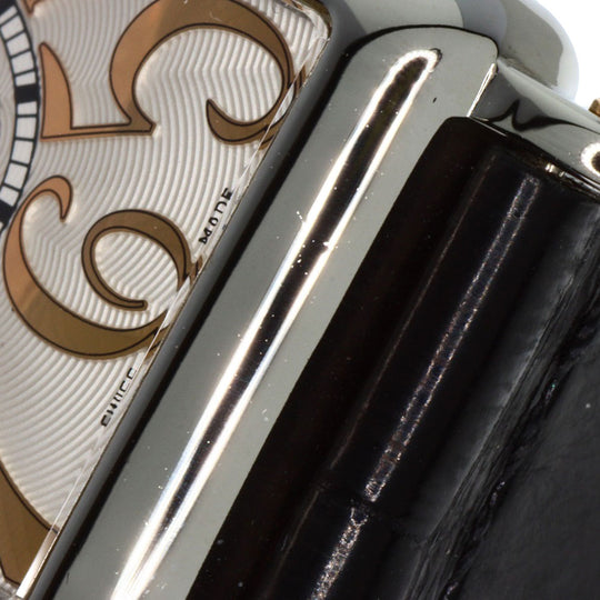 FRANCK MULLER Watches Quartz 902QZRELSTG Stainless Steel, Leather Silver Long Island Silver dial Women Used Authentic